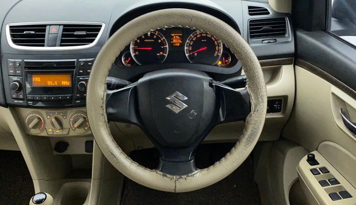 2016 Maruti Swift Dzire VXI, Petrol, Manual, 96,764 km, Steering Wheel Close Up