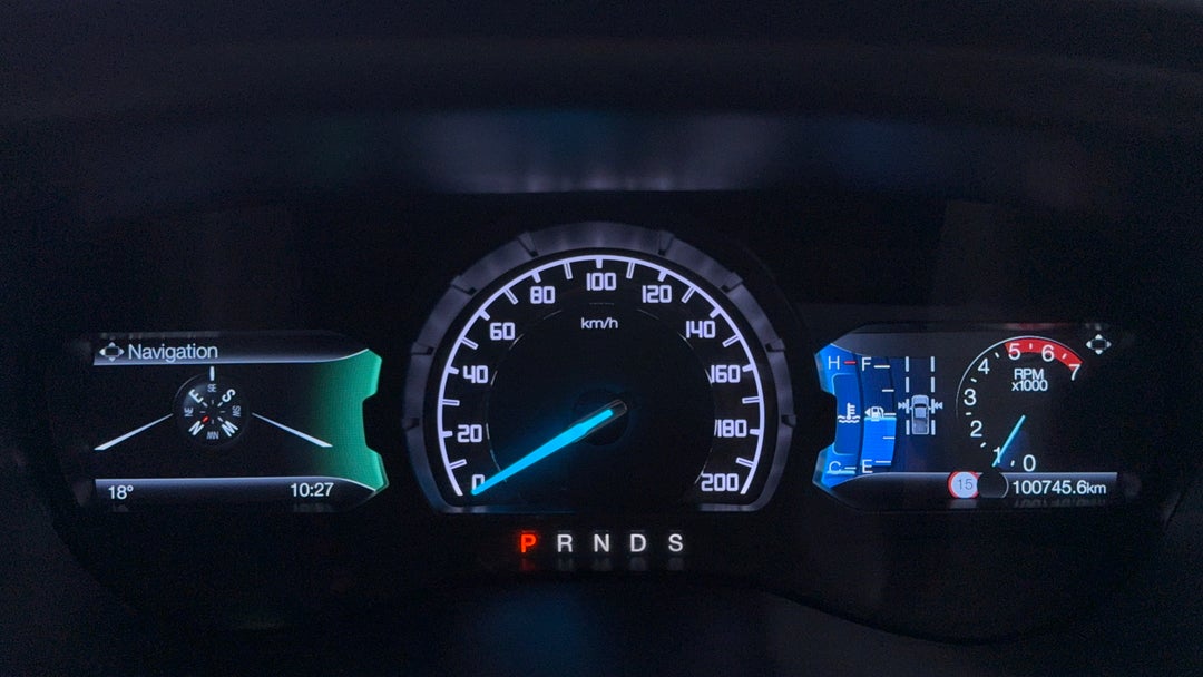 2019 Ford Ranger Xlt 3.2 (4x4), Automatic, 100745 km, Odometer View