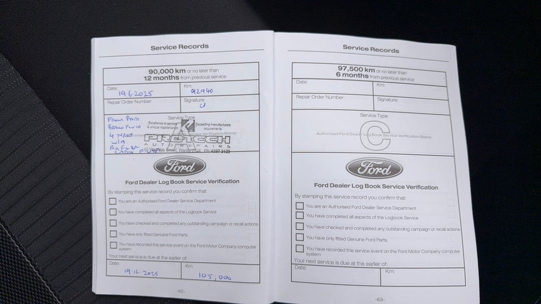 2019 Ford Ranger Xlt 3.2 (4x4), Automatic, 100745 km, Service History