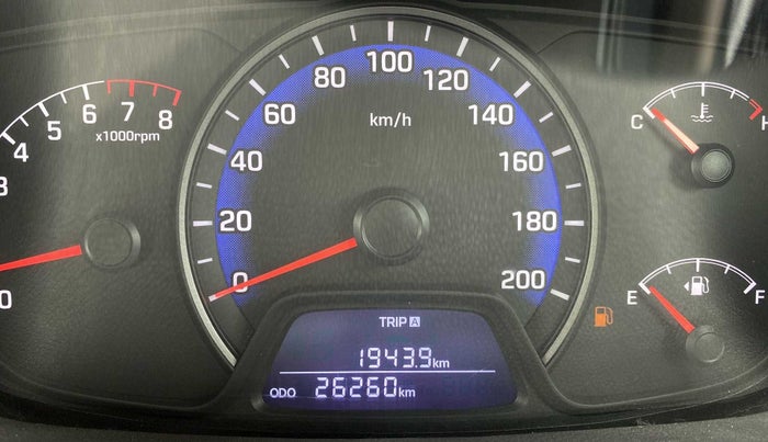 2016 Hyundai Xcent S 1.2, Petrol, Manual, 26,237 km, Odometer Image