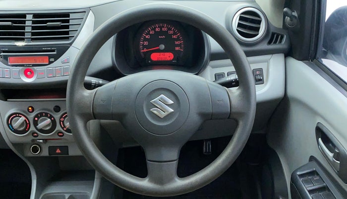2010 Maruti A Star VXI, Petrol, Manual, 30,831 km, Steering Wheel Close Up