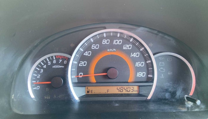 2016 Maruti Wagon R 1.0 VXI, Petrol, Manual, 48,506 km, Odometer Image