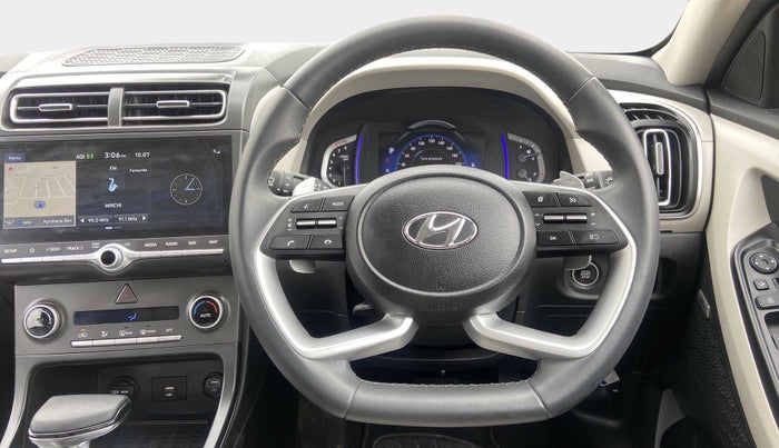 2020 Hyundai Creta SX (O) IVT 1.5 PETROL, Petrol, Automatic, 12,975 km, Steering Wheel Close Up