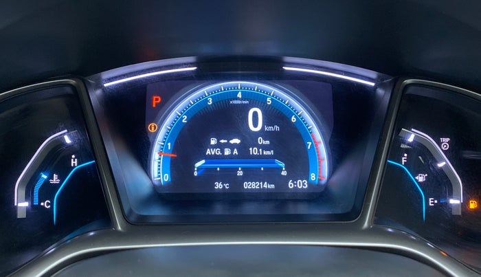 2020 Honda Civic 1.8L I-VTEC ZX CVT, Petrol, Automatic, 28,214 km, Odometer Image