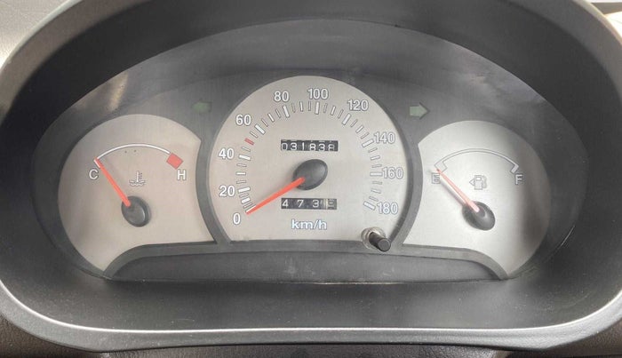 2011 Hyundai Santro Xing GLS, Petrol, Manual, 31,799 km, Odometer Image