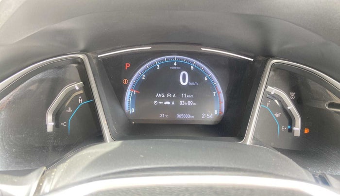 2019 Honda Civic 1.8L I-VTEC ZX CVT, Petrol, Automatic, 65,880 km, Odometer Image