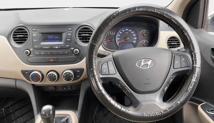 2018 Hyundai Xcent E+, Petrol, Manual, 41,716 km, Steering Wheel Close Up