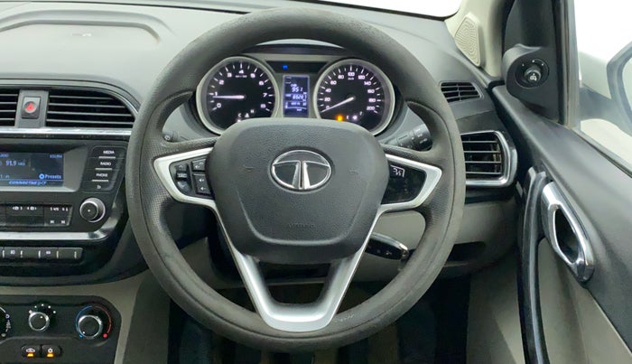 2017 Tata Tiago XZ PETROL, Petrol, Manual, 65,410 km, Steering Wheel Close Up