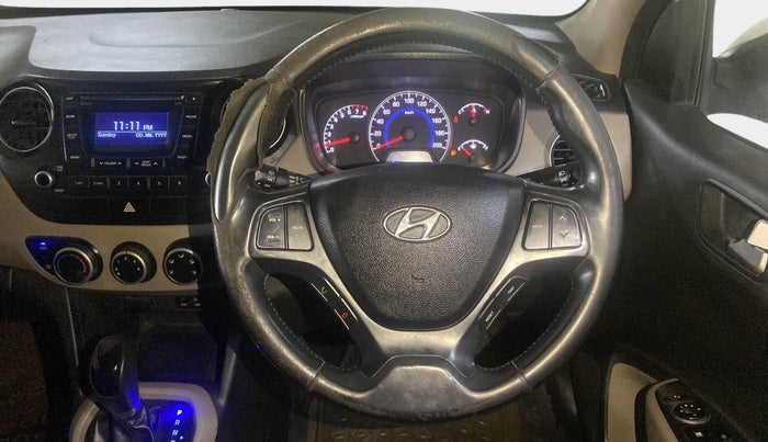 2014 Hyundai Grand i10 ASTA AT 1.2 KAPPA VTVT, Petrol, Automatic, 63,113 km, Steering Wheel Close Up