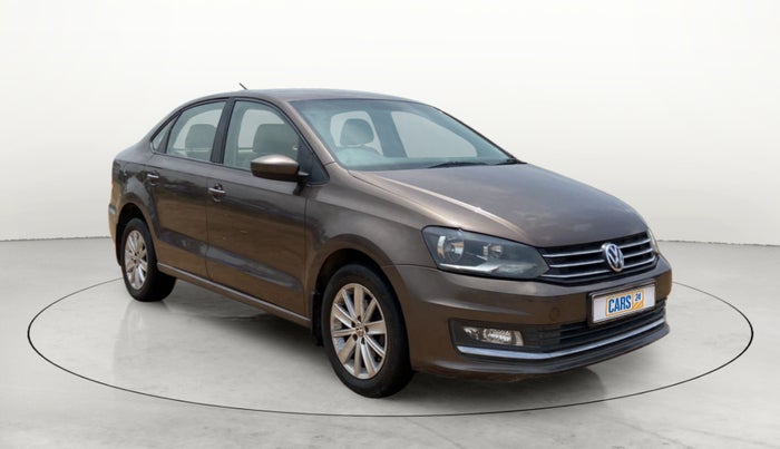 2015 Volkswagen Vento HIGHLINE DIESEL 1.5, Diesel, Manual, 1,25,458 km, Right Front Diagonal