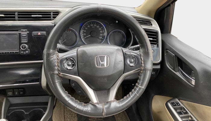 2016 Honda City 1.5L I-VTEC V MT, Petrol, Manual, 1,18,569 km, Steering Wheel Close Up