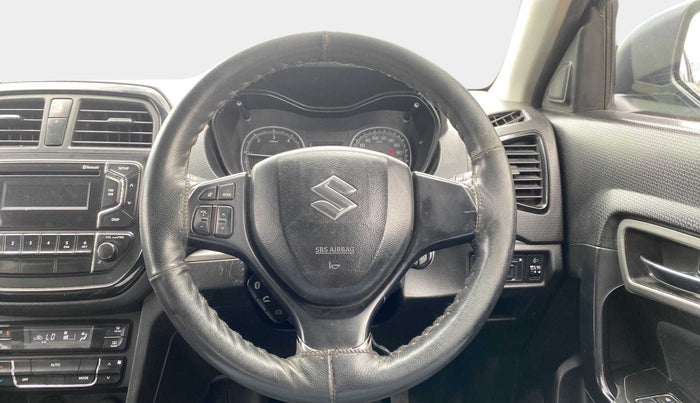 2018 Maruti Vitara Brezza ZDI, Diesel, Manual, 17,404 km, Steering Wheel Close Up