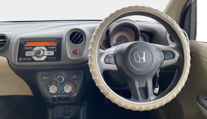 2013 Honda Brio S MT, Petrol, Manual, 42,634 km, Steering Wheel Close Up