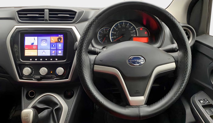 2019 Datsun Go T(O), Petrol, Manual, 25,591 km, Steering Wheel Close Up