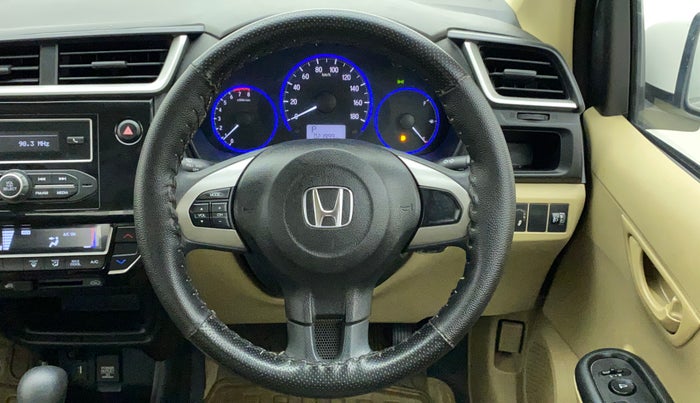 2016 Honda Amaze 1.2L I-VTEC S AT, Petrol, Automatic, 22,390 km, Steering Wheel Close Up
