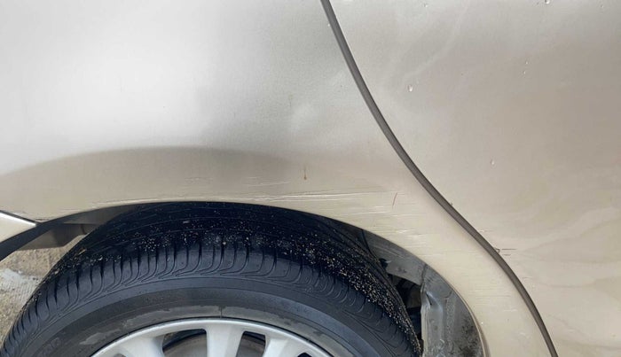 2011 Toyota Etios V, Petrol, Manual, 46,849 km, Right quarter panel - Minor scratches