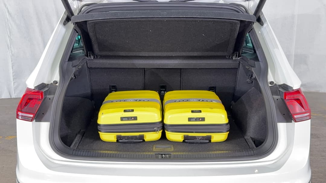 Boot Inside View with Luggage