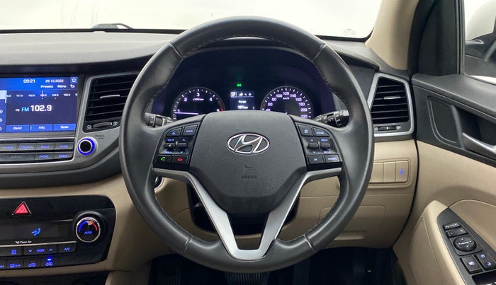 2017 Hyundai Tucson GLS 4WD AT DIESEL, Diesel, Automatic, 70,087 km, Steering Wheel Close Up