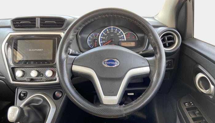 2018 Datsun Go T, Petrol, Manual, 14,643 km, Steering Wheel Close Up