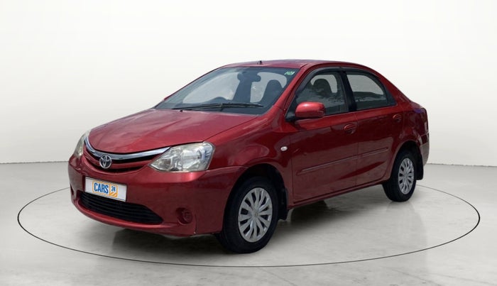 2011 Toyota Etios G, Petrol, Manual, 64,853 km, Left Front Diagonal