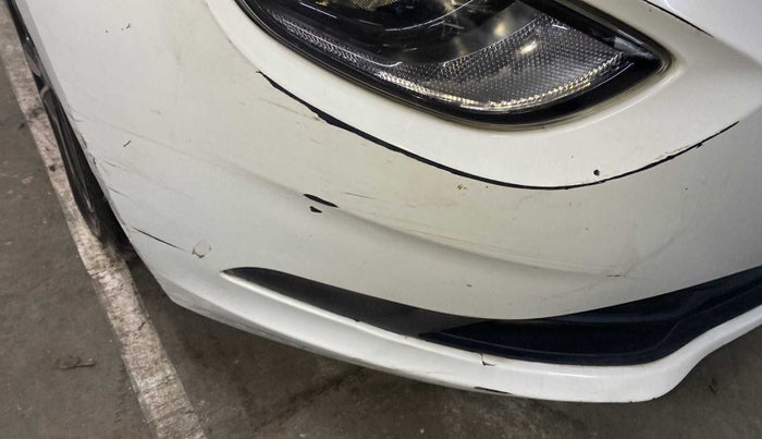 2021 Tata ALTROZ XZ DIESEL, Diesel, Manual, 60,526 km, Front bumper - Paint has minor damage