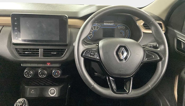 2022 Renault Kiger RXT MT, Petrol, Manual, 15,920 km, Steering Wheel Close Up