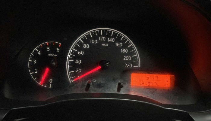 2017 Nissan Sunny XE D, Diesel, Manual, 1,21,958 km, Odometer Image