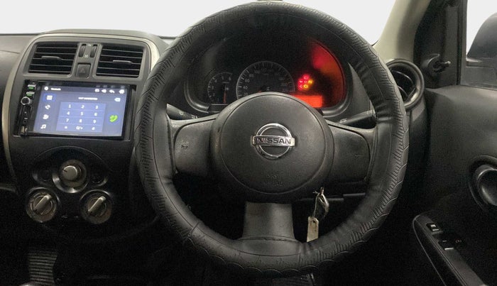 2017 Nissan Sunny XE D, Diesel, Manual, 1,21,958 km, Steering Wheel Close Up