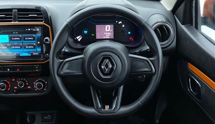 2019 Renault Kwid 1.0 CLIMBER OPT, Petrol, Manual, 24,427 km, Steering Wheel Close Up