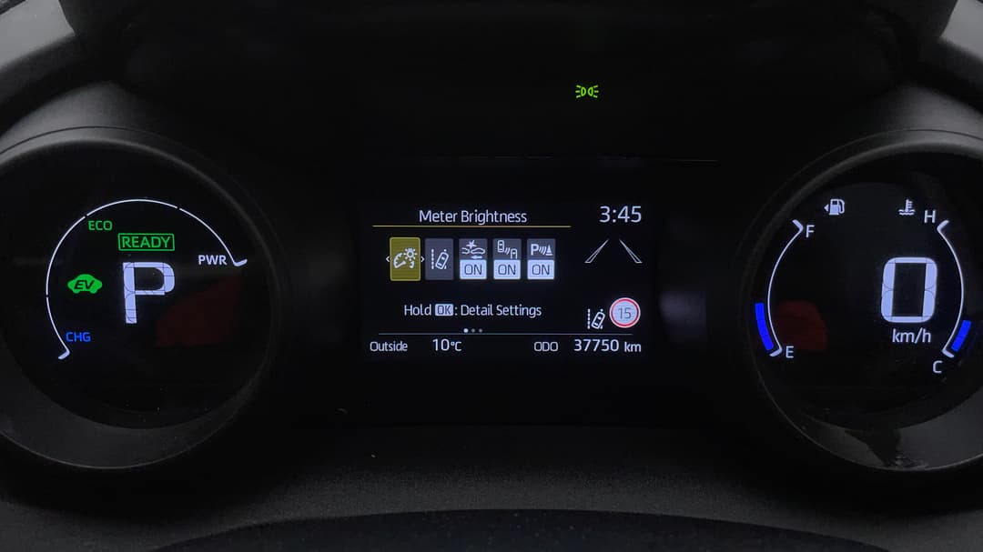 2022 Toyota Yaris Cross Gxl Hybrid, Automatic, 37750 km, Odometer View