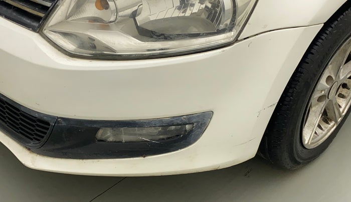 2011 Volkswagen Polo COMFORTLINE 1.2L PETROL, Petrol, Manual, 64,735 km, Front bumper - Paint has minor damage