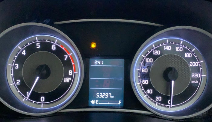 2018 Maruti Dzire VXI, Petrol, Manual, 53,297 km, Odometer Image