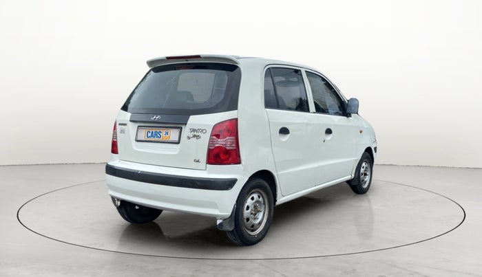 2012 Hyundai Santro Xing GL PLUS, Petrol, Manual, 71,108 km, Right Back Diagonal