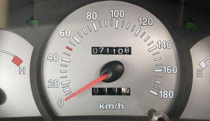 2012 Hyundai Santro Xing GL PLUS, Petrol, Manual, 71,108 km, Odometer Image