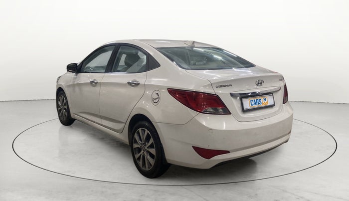 2016 Hyundai Verna 1.6 CRDI SX (O), Diesel, Manual, 80,001 km, Left Back Diagonal