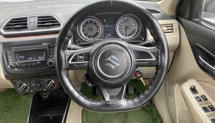 2019 Maruti Dzire VXI, Petrol, Manual, 64,916 km, Steering Wheel Close Up