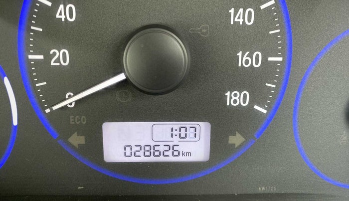 2016 Honda Brio S MT, Petrol, Manual, 28,619 km, Odometer Image