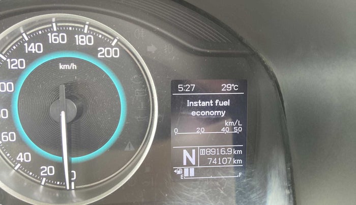 2018 Maruti IGNIS ZETA 1.2 AMT, Petrol, Automatic, 74,072 km, Odometer Image