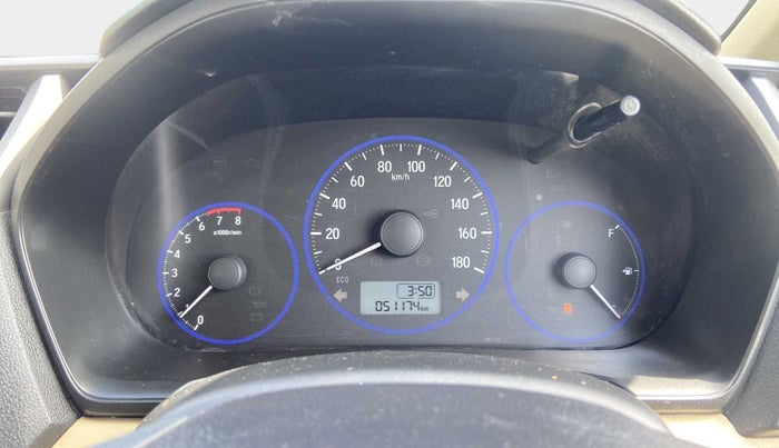 2018 Honda Amaze 1.2L I-VTEC S, Petrol, Manual, 51,252 km, Odometer Image