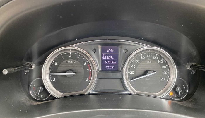 2017 Maruti Ciaz DELTA 1.4 MT PETROL, Petrol, Manual, 63,686 km, Odometer Image