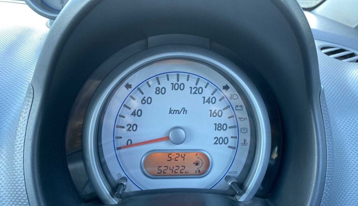 2014 Maruti Ritz VXI, Petrol, Manual, 52,399 km, Odometer Image