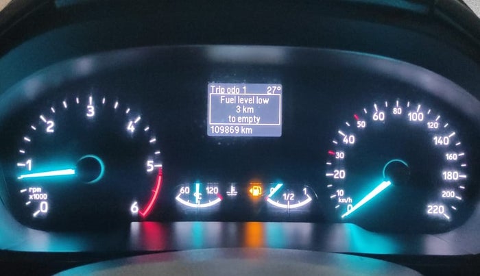 2018 Ford Ecosport TREND 1.5L DIESEL, Diesel, Manual, 1,09,852 km, Odometer Image