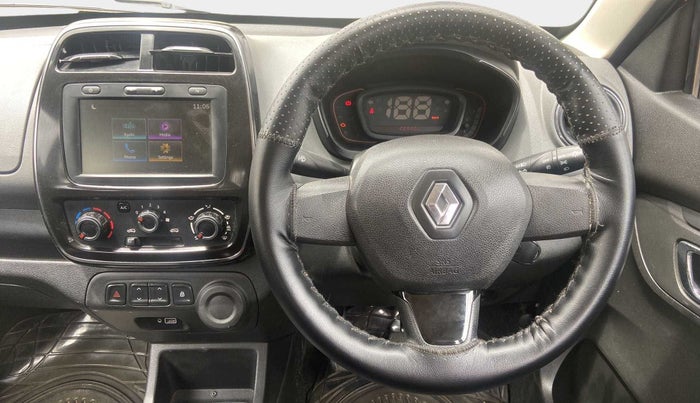 2019 Renault Kwid RXT 1.0 (O), Petrol, Manual, 21,997 km, Steering Wheel Close Up