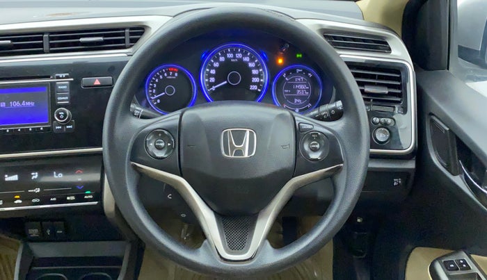 2016 Honda City 1.5L I-VTEC V MT, Petrol, Manual, 1,15,158 km, Steering Wheel Close Up