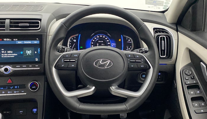 2022 Hyundai Creta 1.5 SX (O), Diesel, Manual, 9,585 km, Steering Wheel Close Up