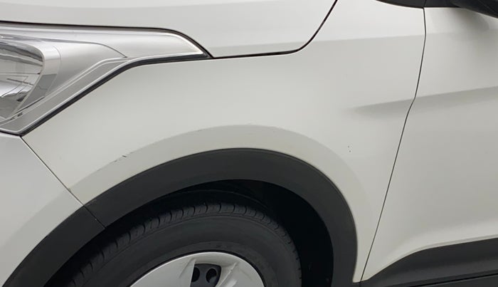 2018 Hyundai Creta E PLUS 1.6 PETROL, Petrol, Manual, 39,084 km, Left fender - Minor scratches