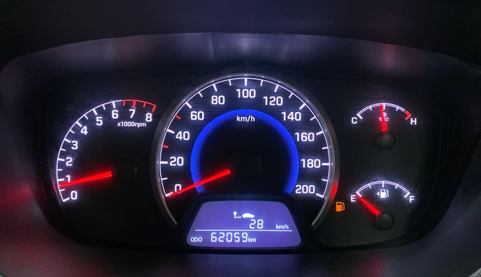 2014 Hyundai Grand i10 ASTA (O) 1.2 KAPPA VTVT, Petrol, Manual, 62,250 km, Odometer Image