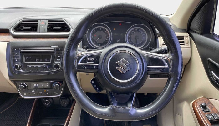 2018 Maruti Dzire ZDI AMT, Diesel, Automatic, 1,06,966 km, Steering Wheel Close Up