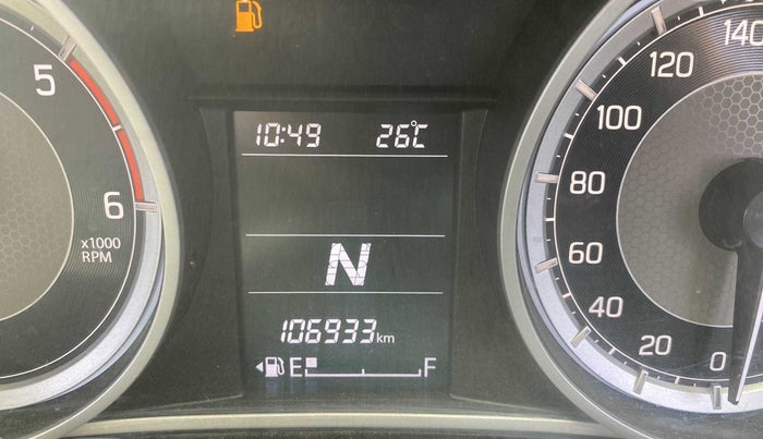 2018 Maruti Dzire ZDI AMT, Diesel, Automatic, 1,06,966 km, Odometer Image