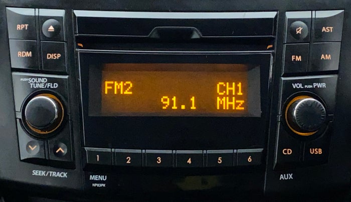 2015 Maruti Swift VXI, Petrol, Manual, 48,681 km, Infotainment System